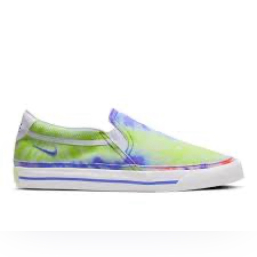 Nike Colorful Tie-Dye Slip-On Sneakers 6.5